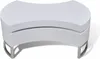 Table basse Forme-Réglable Blanc Brillant Voir les images du produit 5