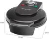 Clatronic Gaufrier 1200W WA 3491 noir Voir les images du produit 11