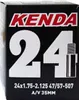 Kenda 12 - 29 pouces Chambre à air vélo Chambre à air vélo Voir les images du produit 2