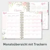 Häfft-Timer Fancy 2026/2027 / A5 / Grey Marble / Produktbild-Vorschau 5