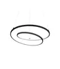 Ideal lux OZ SP D60 LED-Pendelleuchte Struktur Schwarz Produktbild-Vorschau 3