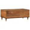 Couchtisch 100x54x40 cm Massivholz Mango Produktbild-Vorschau 5