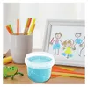 SES Creative 15043 Blauer Glitzerschleim im Becher 140g - Produktbild-Vorschau 6