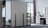 Schlafzimmer Bett Nachttische Kleiderschrank Kommode mit Produktbild-Vorschau 3