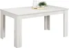 Homestyle4u Essgruppe mit 4 Stühlen 5 tlg Esstisch Set Weiß Produktbild-Vorschau 12