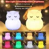 Led Eulen Nachtlicht, 1200mAh Akku, Stufe 3 Dimmbar, 9 Produktbild-Vorschau 2