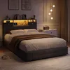 UnboxG Polsterbett 160x200cm mit USB, Jugendbett Doppelbett Produktbild-Vorschau 8
