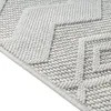 Boho Teppich mit moderner Loop-Struktur für Wohnräume Creme Produktbild-Vorschau 5