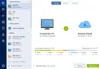 Screenshot of Acronis True Image backup software interface showing backup options and status. Produktbild-Vorschau
