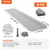 Protection de gouttière VEVOR, largeur 152 mm, filtre à Voir les images du produit 7