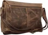 Greenburry Vintage Messenger A4 Sac à bandoulière en cuir Voir les images du produit 19