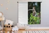 MuchoWow® Wandteppich Wandbehang Baby - Affe - Äste 120x120 Produktbild-Vorschau 3