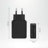 Accezz Ultra Slim GaN Ladegerät - 2x USB-C - 65 W - Schwarz Produktbild-Vorschau 4