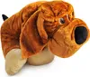 A plush toy dog is shown from a side-angle against a white background. Voir les images du produit
