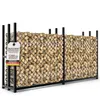 Vonkajší kovový regál na drevo 223 x 50 x 115 cm pre polená Náhľad obrázku produktu 1
