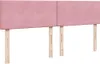 Ottoman-Bett mit Matratze & LEDs Rosa 160x200 cm Samt Produktbild-Vorschau 8