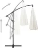 vidaXL Parapluie blanc 3 m Mât en aluminium Voir les images du produit 9