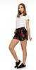 Bequeme und stylische Damen-Shorts mit Ethno-Blumenmuster, Produktbild-Vorschau 6