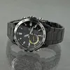 A Casio Edifice watch is displayed on a reflective gray surface. Produktbild-Vorschau