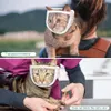 Mondkorf voor katten - Verstelbaar - Transparante mondkorf Productafbeelding-voorbeeld 3
