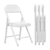 4er set Gepolstert Klappstühle,aus Kunstleder und Produktbild-Vorschau 1