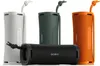 Four Sony Bluetooth speakers in different colors are arranged on a white background. Voir les images du produit
