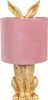 Clayre & Eef Tischlampe Kaninchen Ø 20x43 cm oro rosa Anteprima dell’immagine prodotto 1