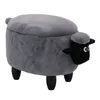 SVITA ANIMAL STORAGE Kinderhocker Tierhocker mit Stauraum Produktbild-Vorschau 1