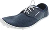A single blue shoe with white laces and a white sole is shown against a white background. Produktbild-Vorschau
