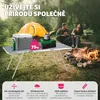 Hliníkový skládací stůl Jumbo s držadlem na přenášení Náhled obrázku produktu 8