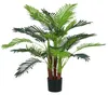 HOMCOM Künstliche Palme 100cm Kunstpalme mit 27 Palmenwedel Produktbild-Vorschau 1