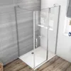 120x90x195cm Duschkabine Eckeinstieg Duschkabine  Drehtür Produktbild-Vorschau 4