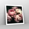 Poster - Poster ohne Rahmen - Pfingstrose Blume - 60x60 cm Produktbild-Vorschau 7