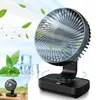 Mini Ventilator USB Wiederaufladbar, 5 Stufen, LED Display, Produktbild-Vorschau 1