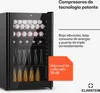 Mini réfrigérateur Klarstein avec porte vitrée & LED, mini Voir les images du produit 7