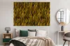 MuchoWow® Poster Tigerdruck - Tiere - Orange 180x120 cm - Produktbild-Vorschau 4