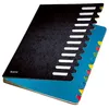 LEITZ Pultordner Deskorganizer Color A4 1-12 schwarz Produktbild-Vorschau 1
