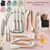 Kochbesteck-Set 19 -teiliges Silikon -Küchengeräteset mit Produktbild-Vorschau 10