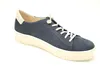 A single blue sneaker with a beige heel accent is shown against a white background. Produktbild-Vorschau