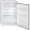 An empty, open white refrigerator. Produktbild-Vorschau