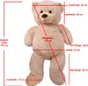 TE-Trend Kuscheltier Teddybär 100cm XXL Riesen Teddy Produktbild-Vorschau 6