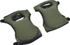 A pair of green knee pads on a white background. Voir les images du produit