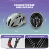 ROCKBROS Fahrradhelm Rennradhelm 58-62CM Herren Damen Produktbild-Vorschau 2