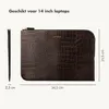 Custodia per laptop Selencia Croco, 14 pollici - Custodia Anteprima dell’immagine prodotto 11