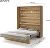Schrankbett 180 x 200 Vertikal BC-13 Artisan Eiche LENART Produktbild-Vorschau 4