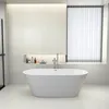 Duschspa 170x80cm freistehende ovale Acryl-Badewanne in Produktbild-Vorschau 2