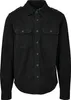 A black long-sleeved shirt with two chest pockets and epaulets on the shoulders. Produktbild-Vorschau