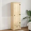 vidaXL Šatníková skriňa  55x38x170 cm z masívneho Náhľad obrázku produktu 3