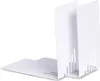 MAUL Buchstütze Stahl 14 x 8.5 x 14 cm weiß Produktbild-Vorschau 2