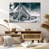 Bild auf Leinwand - Leinwandbild - 3 Teile - Dunkel Himmel Produktbild-Vorschau 7